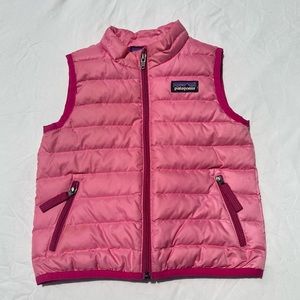 Patagonia Baby Down Vest, 18 months in pink